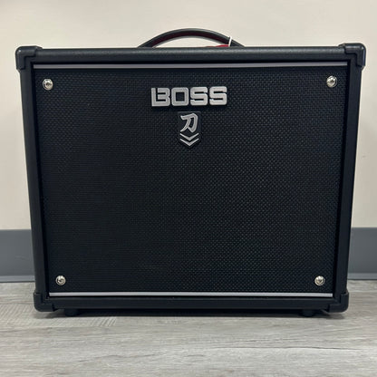 Front of Used Boss Katana 50 MKII 1X12 Amplifier TSS4273