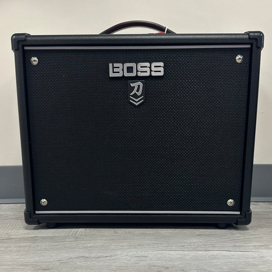 Front of Used Boss Katana 50 MKII 1X12 Amplifier TSS4273