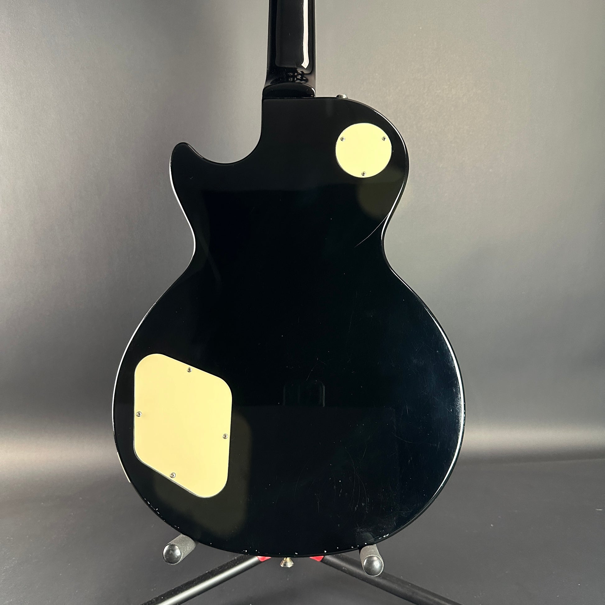 Back of Used Epiphone Les Paul 1960 Tribute Plus Burst.