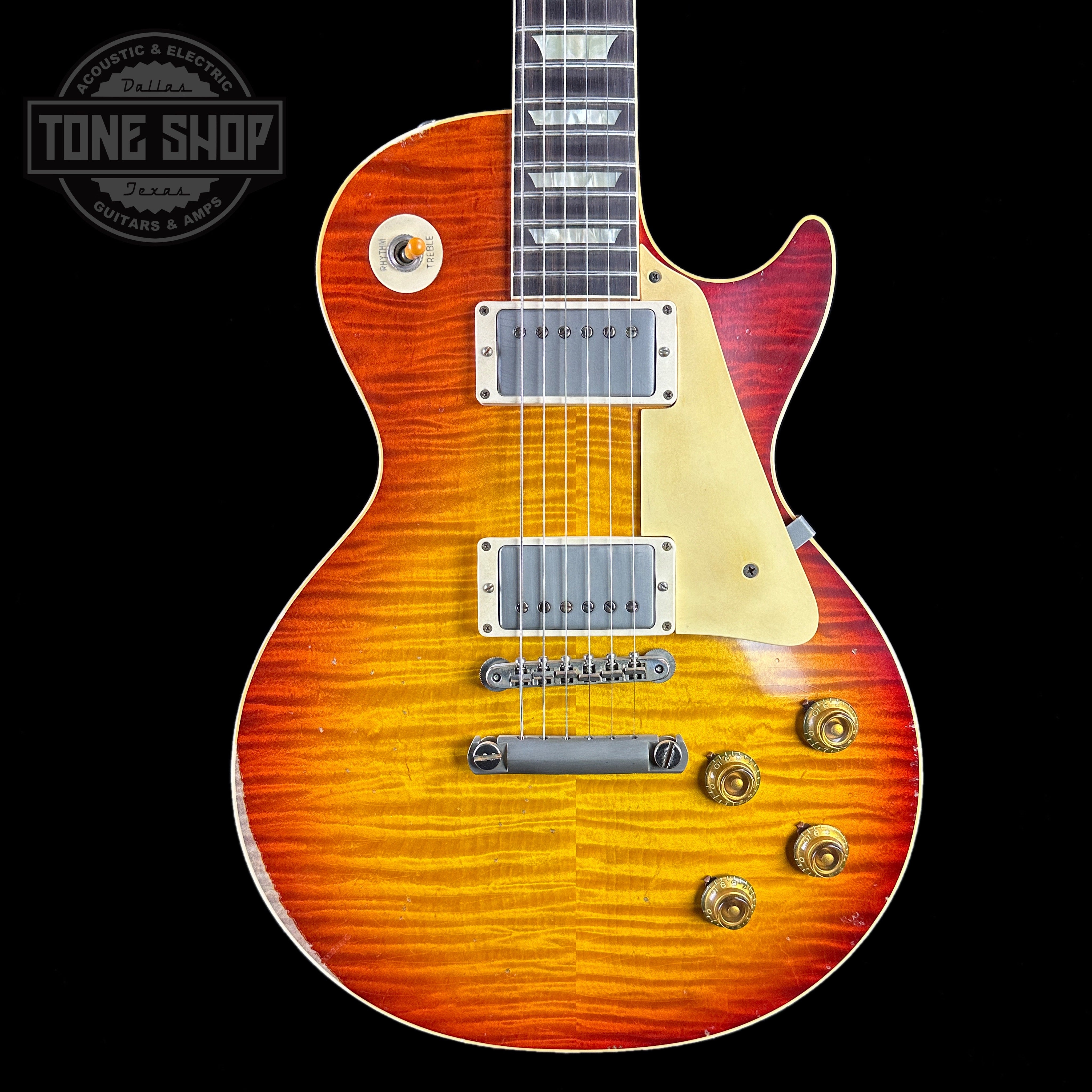 Gibson Custom Shop 59 Les Paul Standard Brazilian RW Toms Cherry Murphy Lab  Heavy Aged NH w/case