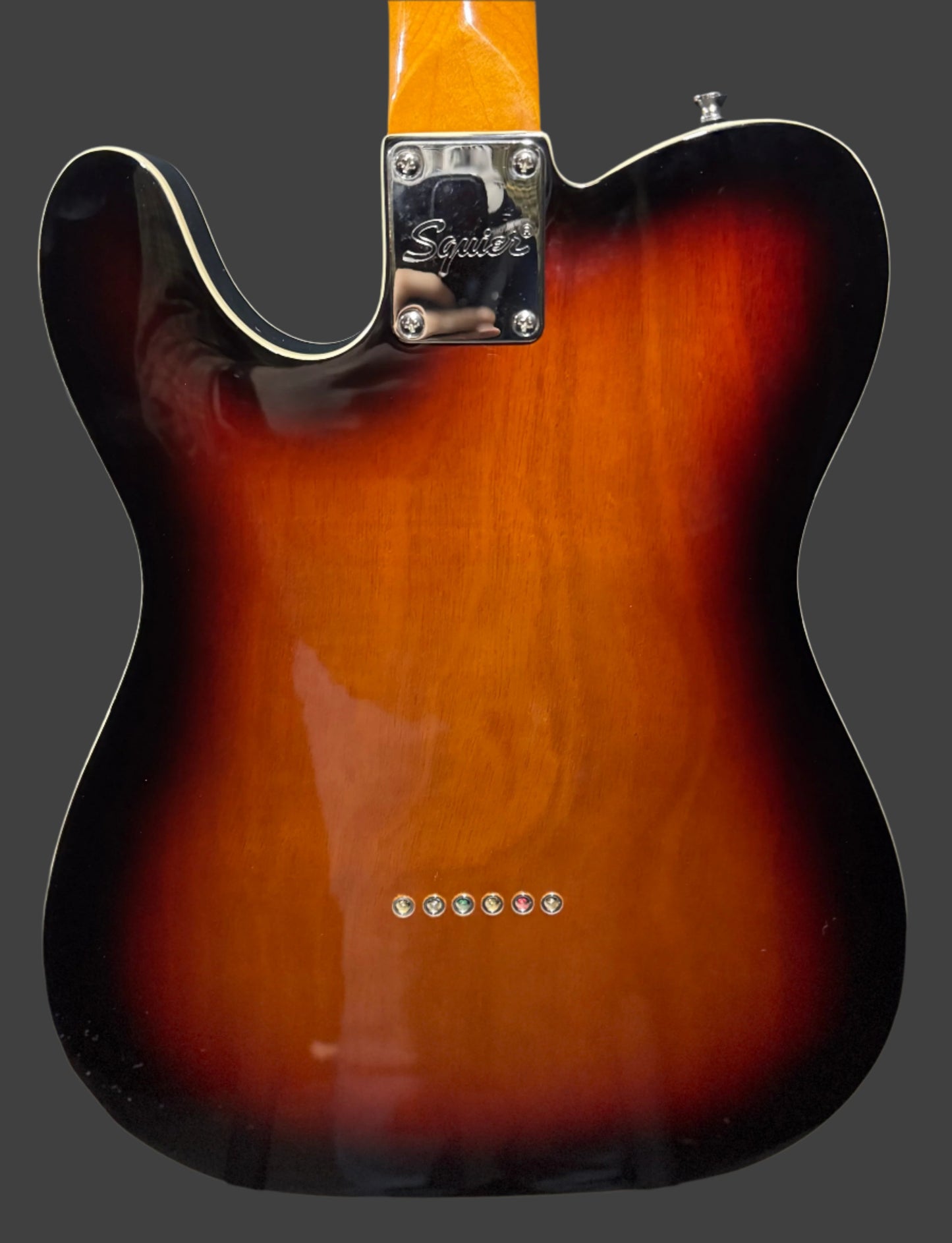 Back of Used 2022 Squier Classic Vibe 60s Telecaster Custom TSS4857