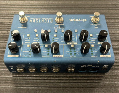 Font of Used Strymon Nightsky Time Warped Reverberator