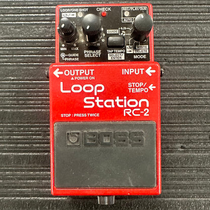 Top of Used Boss RC-2 Looper w/box TSS4542