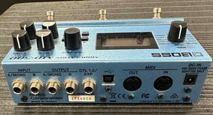 Back of Used Boss MD-500 Modulation Pedal TSS4261