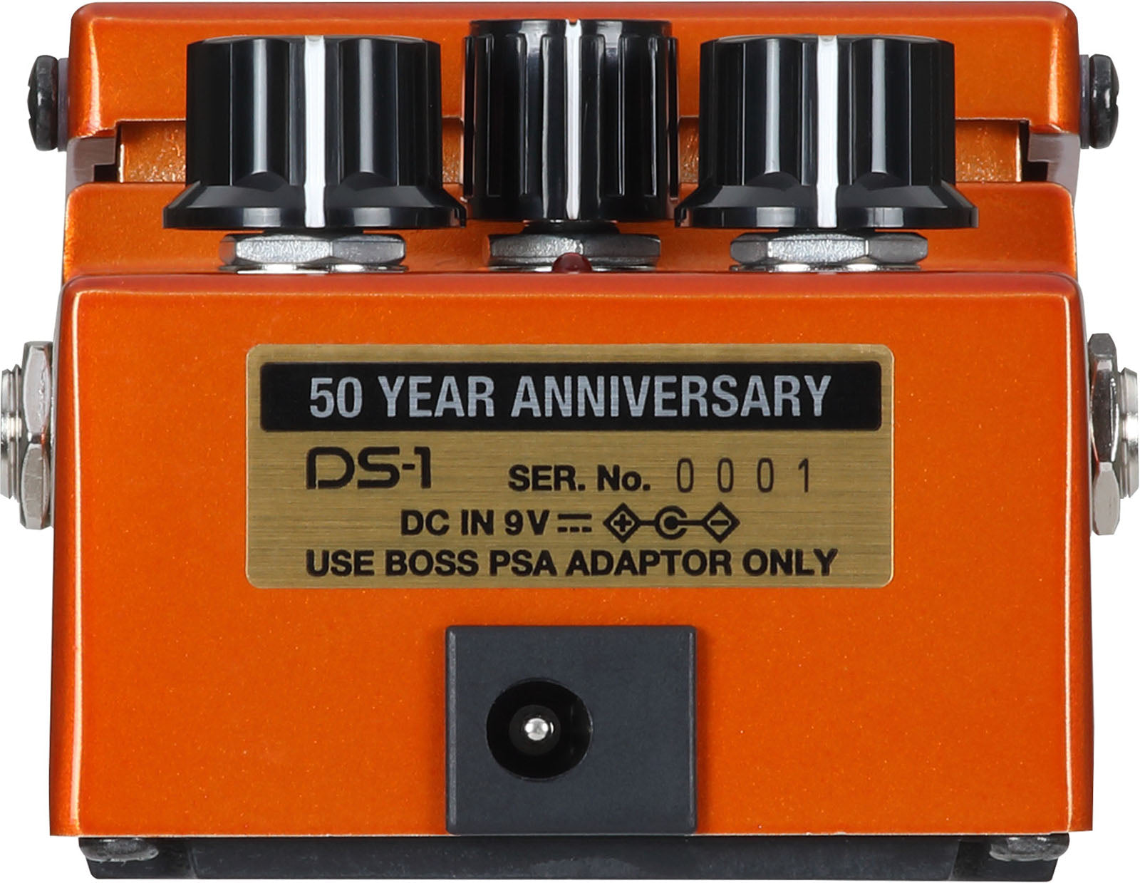 Boss Limited Edition 50th Anniversary DS-1 Distortion Pedal – Tone 