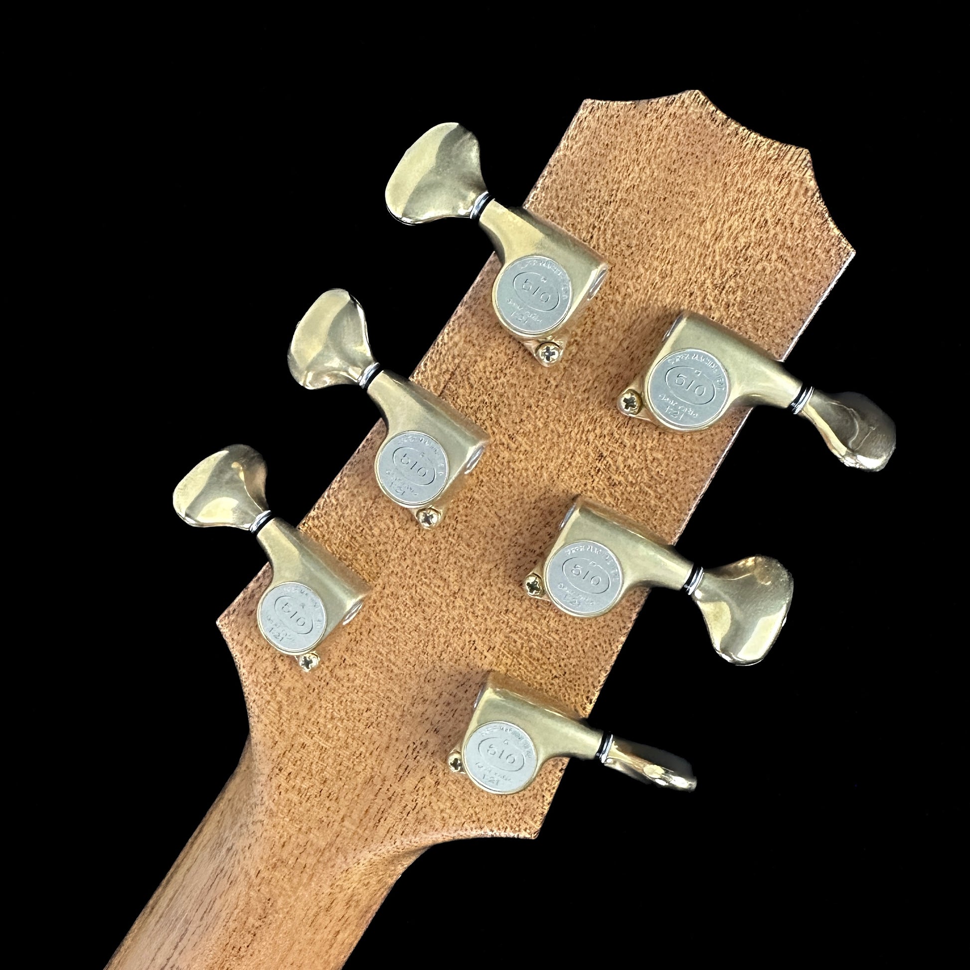 Back of headstock of Used 2008 R. Taylor Style 1.