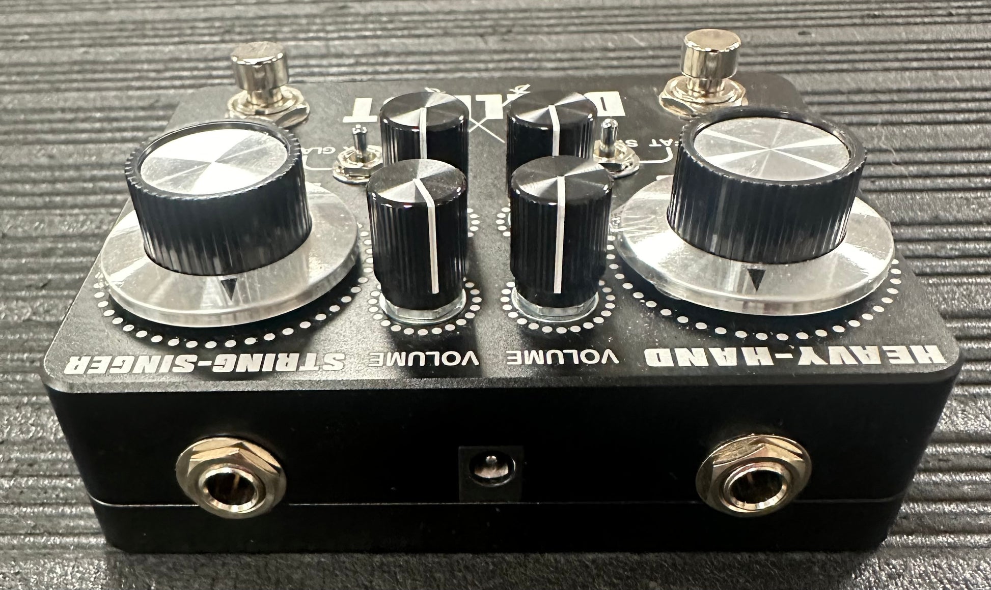 Back of Used Kingtone Duelist V2 Dual Overdrive Pedal TSS4456