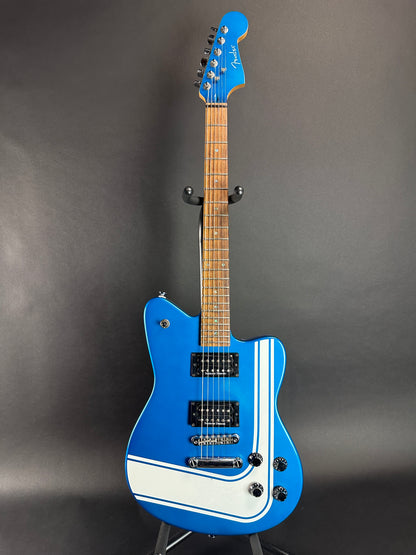 Full front of Used Fender Tornado GT HH Blue.