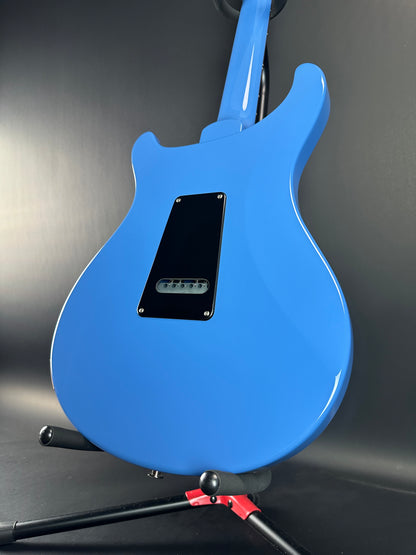 Back angle of Used PRS S2 Standard 24 Mahi Blue.