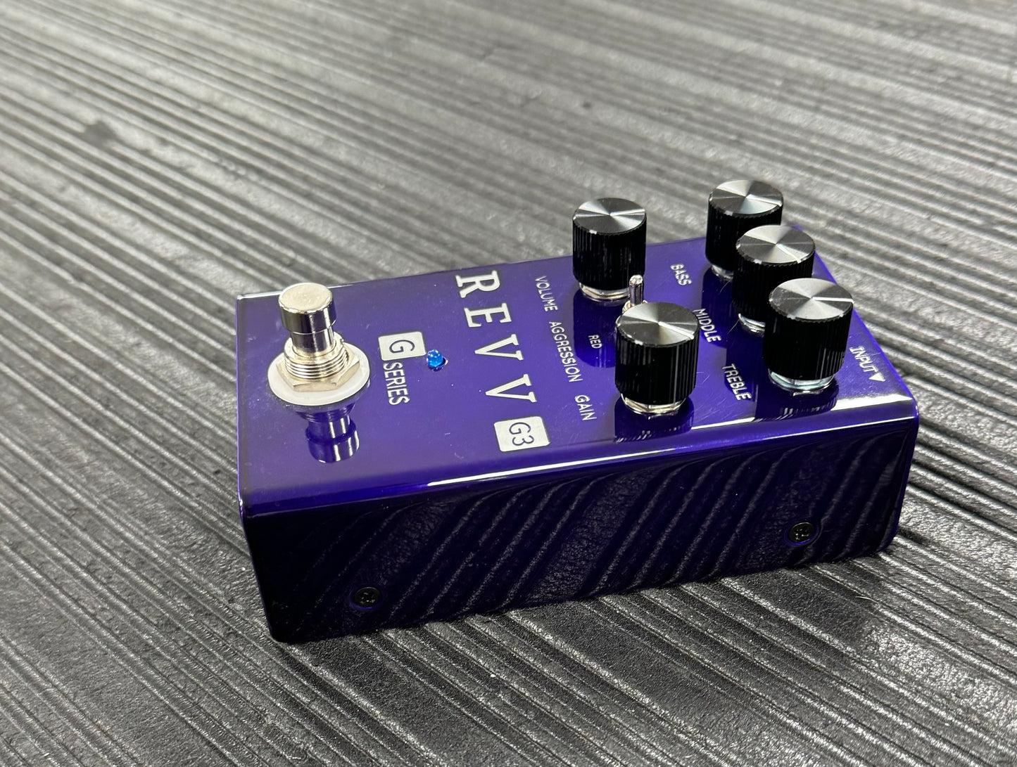 Side of Used Revv G3 Overdrive/Distortion w/box 