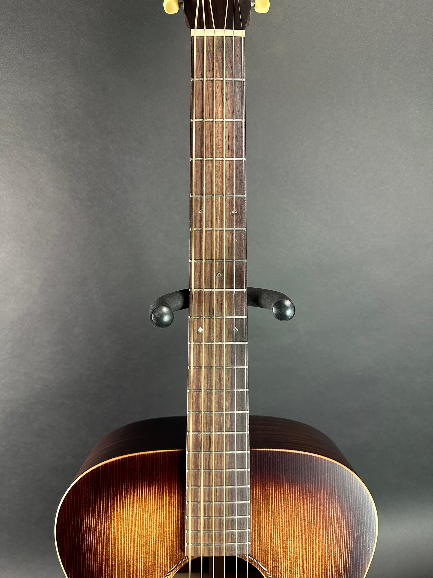 Fretboard of Used Martin 000-17 Streetmaster.