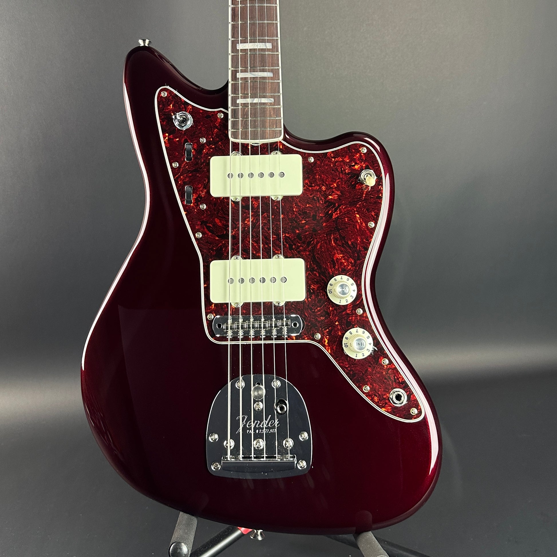 Front of Used Fender Troy Van Leeuwen Jazzmaster.