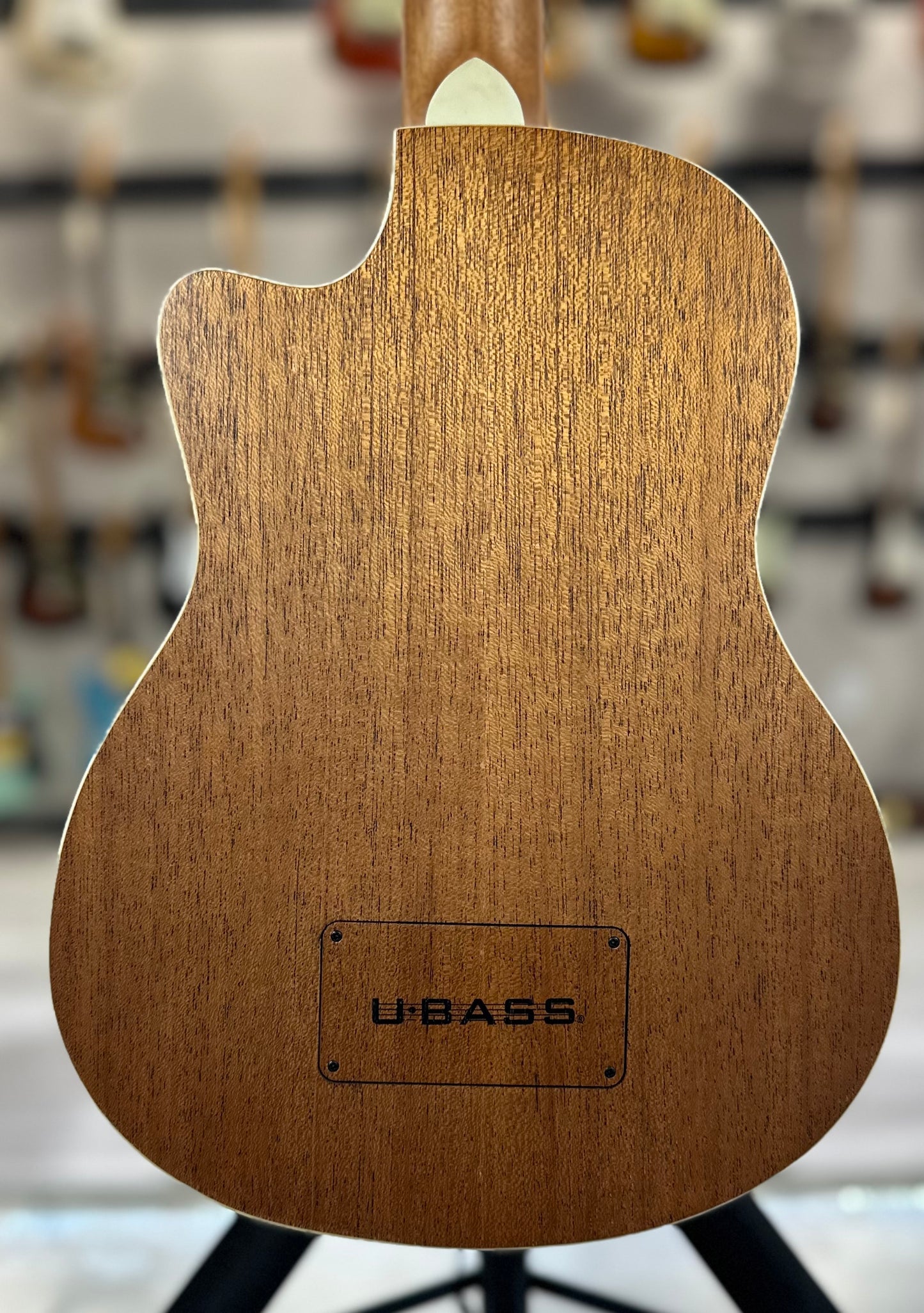 Back of Used Kala UBass Scout-FS w/bag TSS4232