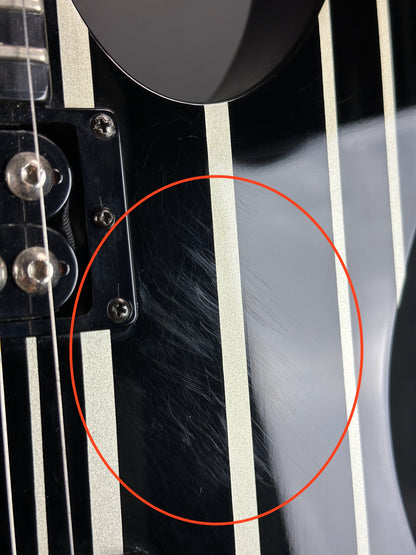 Scratches on Used Schecter Synyster Gates.