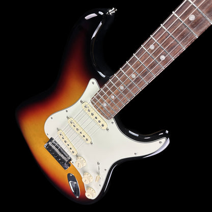 Front angle of Used Fender Ultra Stratocaster Ultraburst.