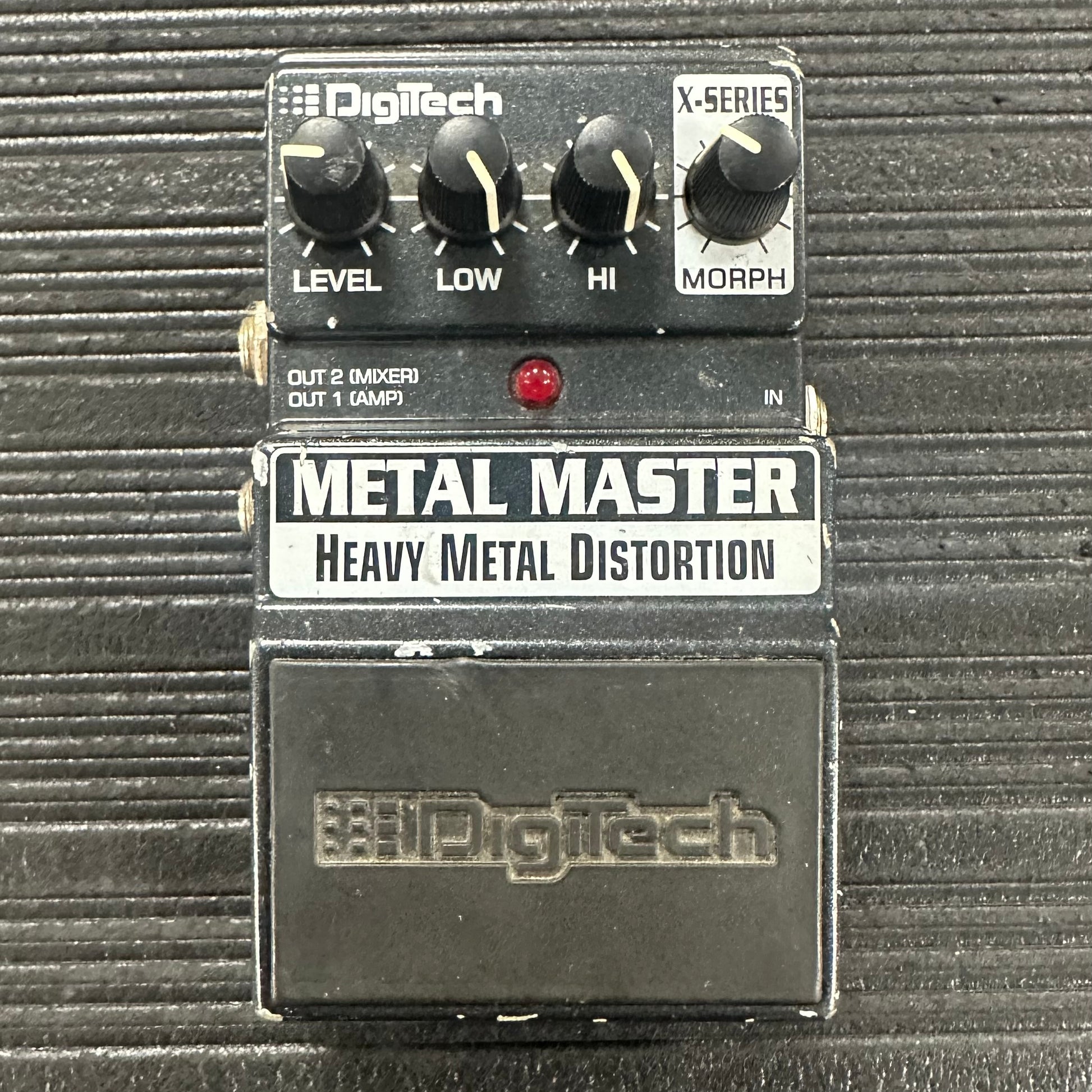 Top of Used DigiTech Metal Master Heavy Metal Distortion TSS4396