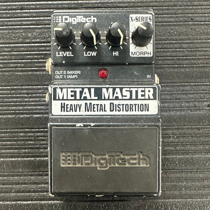 Top of Used DigiTech Metal Master Heavy Metal Distortion TSS4396