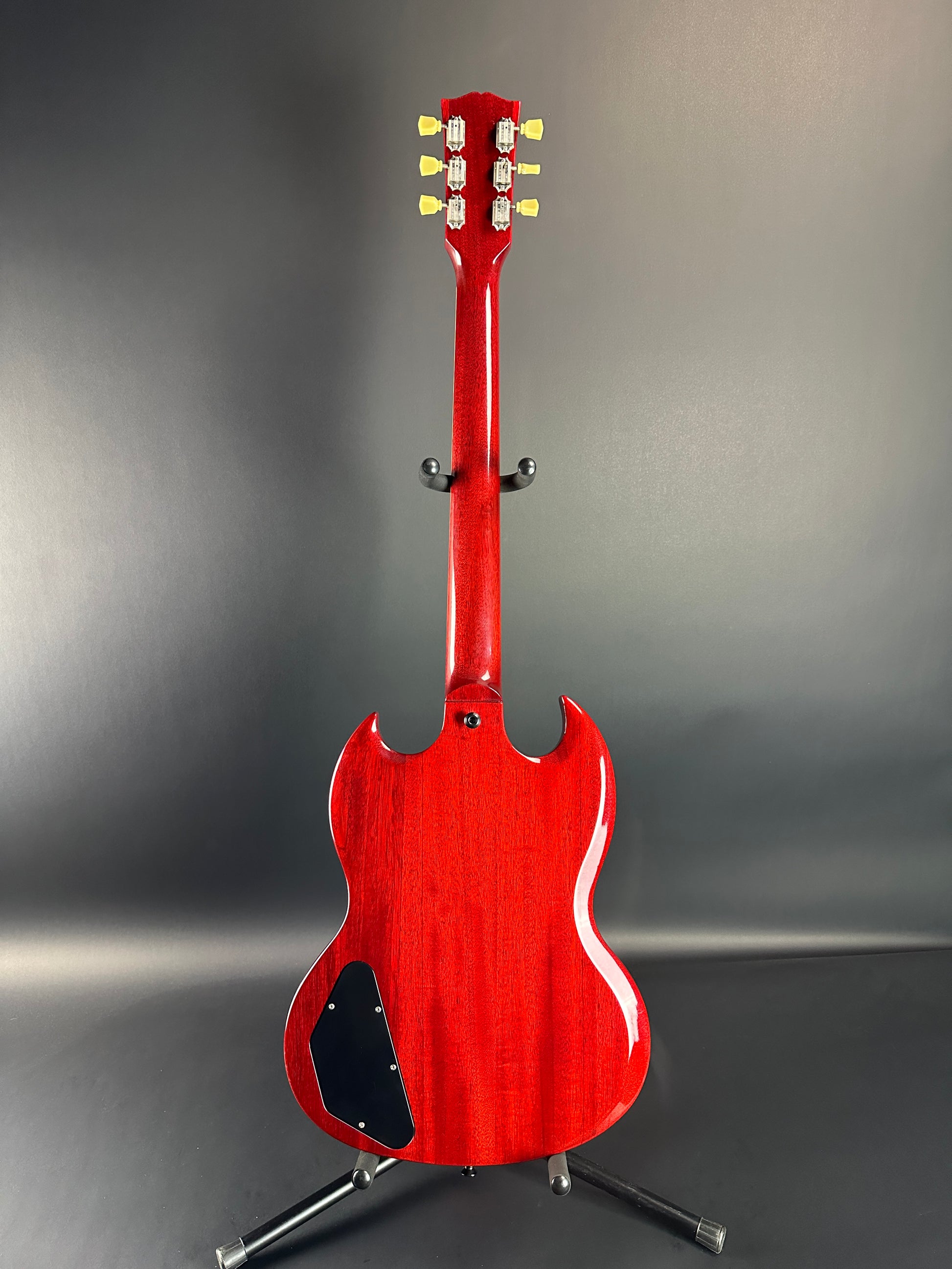 Full back of Used 2009 Gibson SG Standard Cherry.