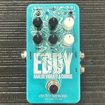 Top of Used EHX Electro Harmonix EDDY Modulation w/box TSS4419