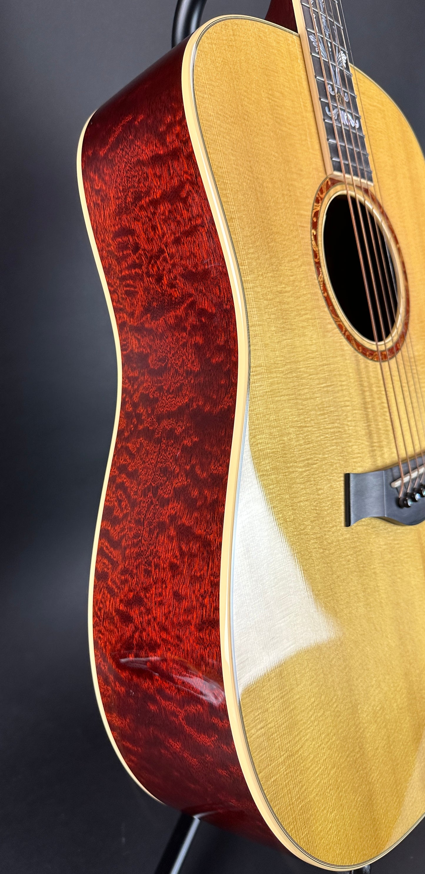 Side of Used Taylor XXV-DR 25th Anniversary.