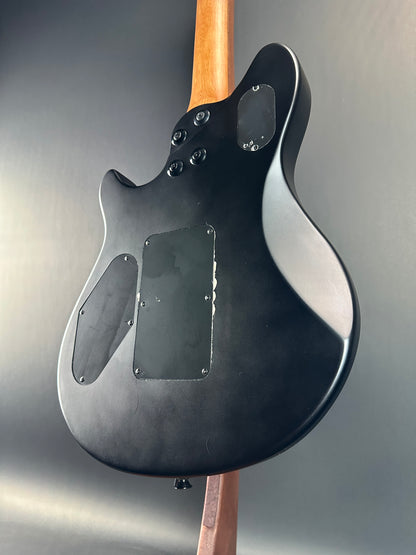 Back angle of Used EVH Wolfgang Standard Satin Black.