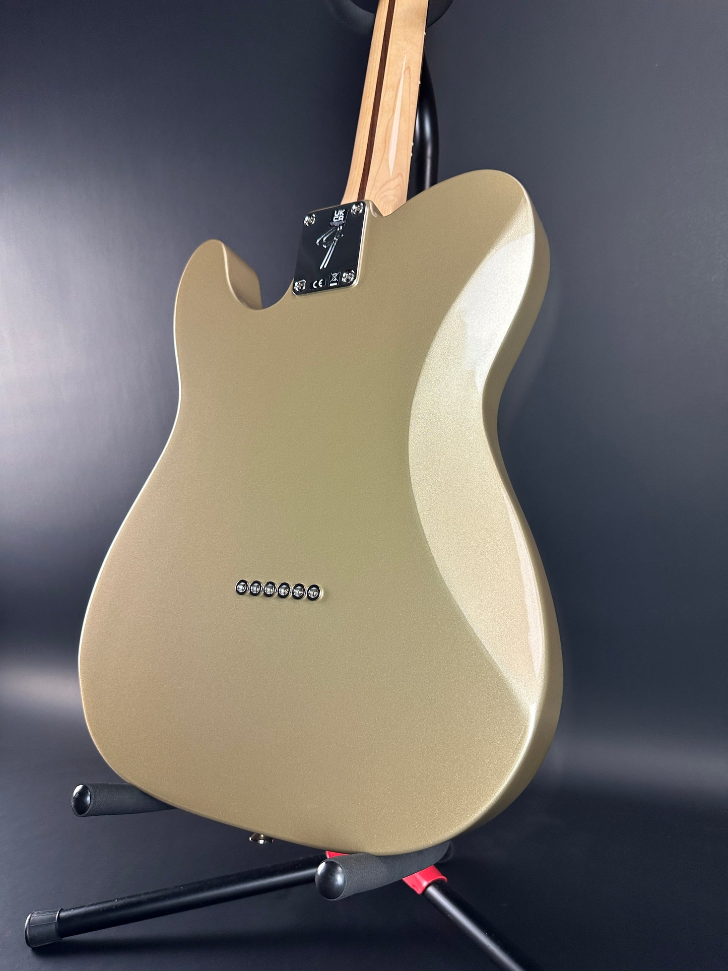 Used Fender Chris Shifflet Telecaster Shorline Gold w/case TSU18563