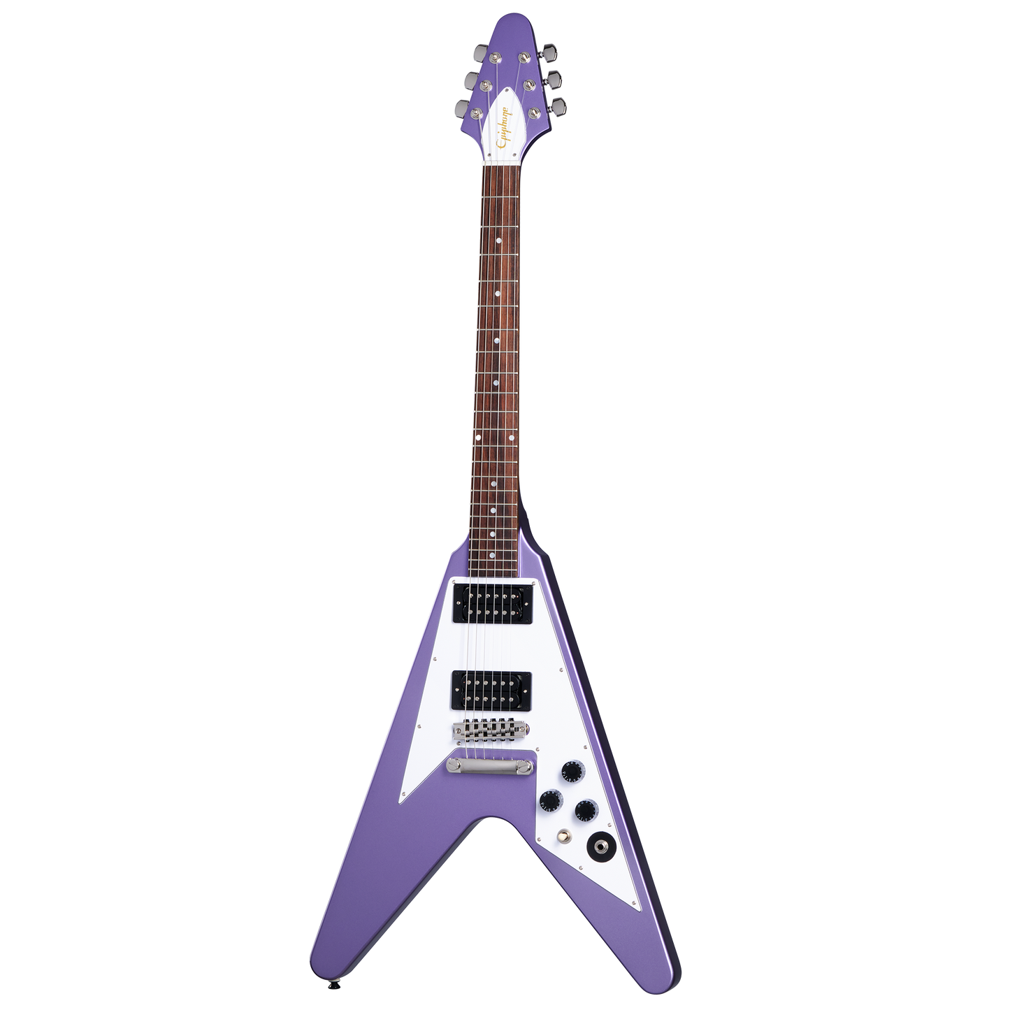 Epiphone Kirk Hammett 1979 Flying V Purple Metallic w/case