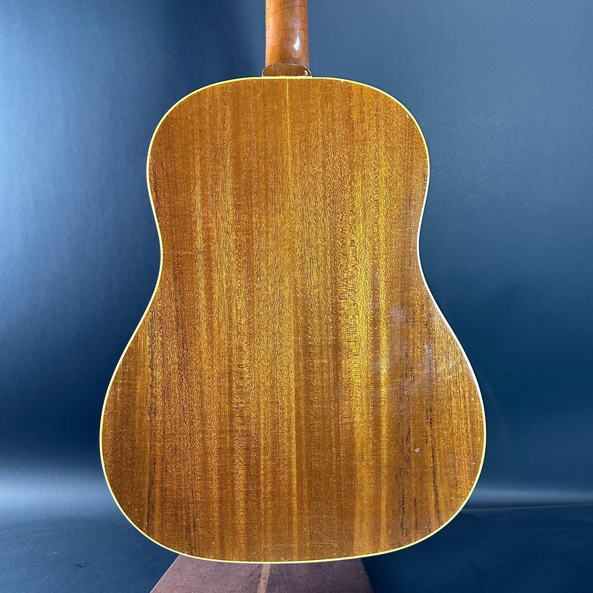 Back of Vintage 1967 Epiphone Texan FT79N Natural