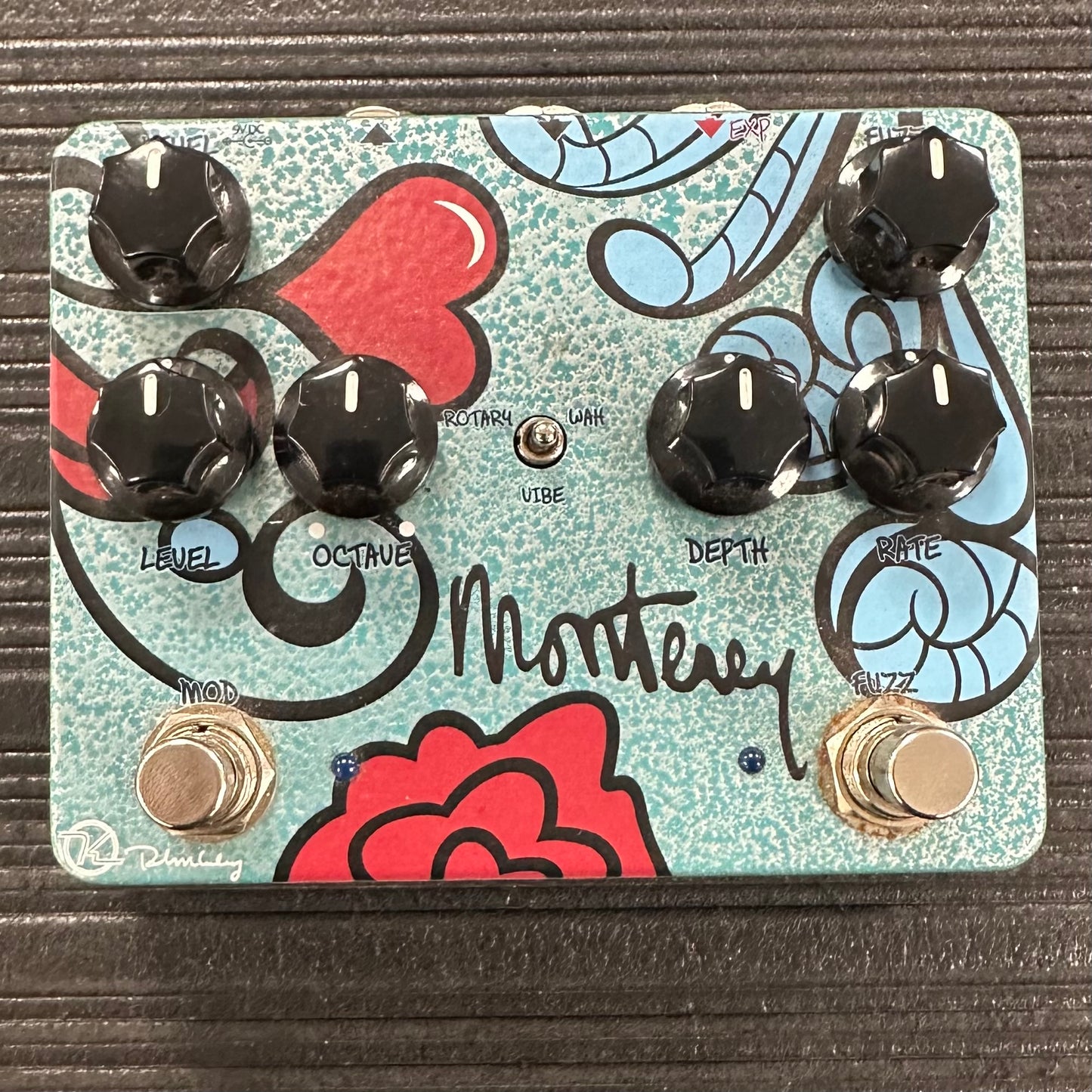 Top of Used Keeley Monterey Rotary Fuzz TSS4153