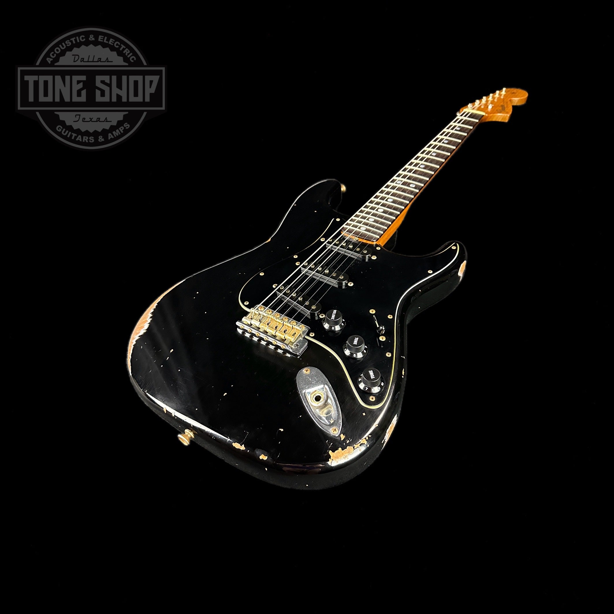 Used 2021 Fender Custom Shop Empire 67 Strat Relic Black w/case TSU169 –  Tone Shop Guitars