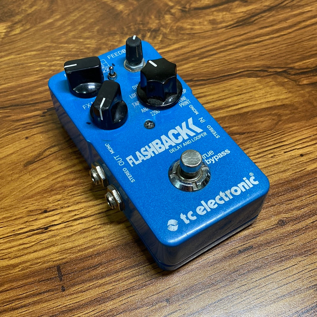 Top angle of Used TC Electronic Flashback Delay TSU16093.