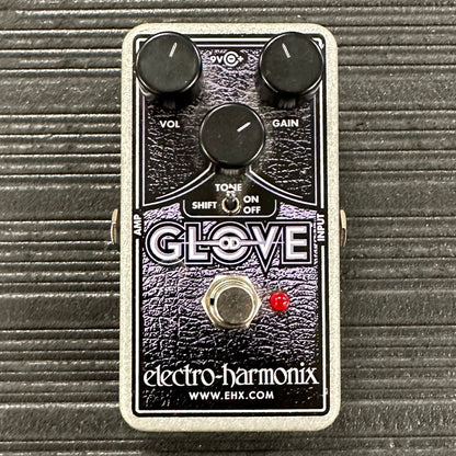 Top of Used EHX Electro Harmonix Glove Overdrive TSS4284