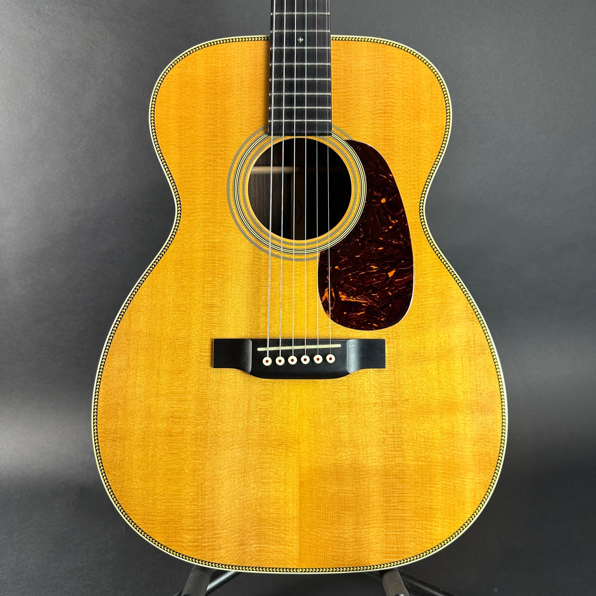 Front of Used Martin 00-28 Natural.