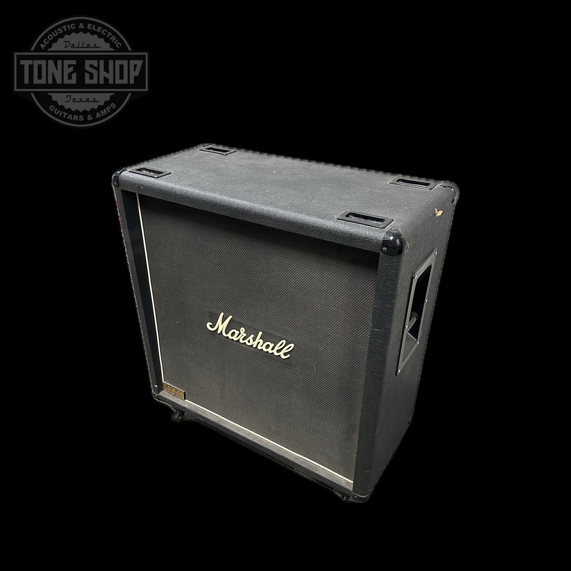 Front of Used Marshall 1960B 4x12 16-Ohm Guitar Cab.