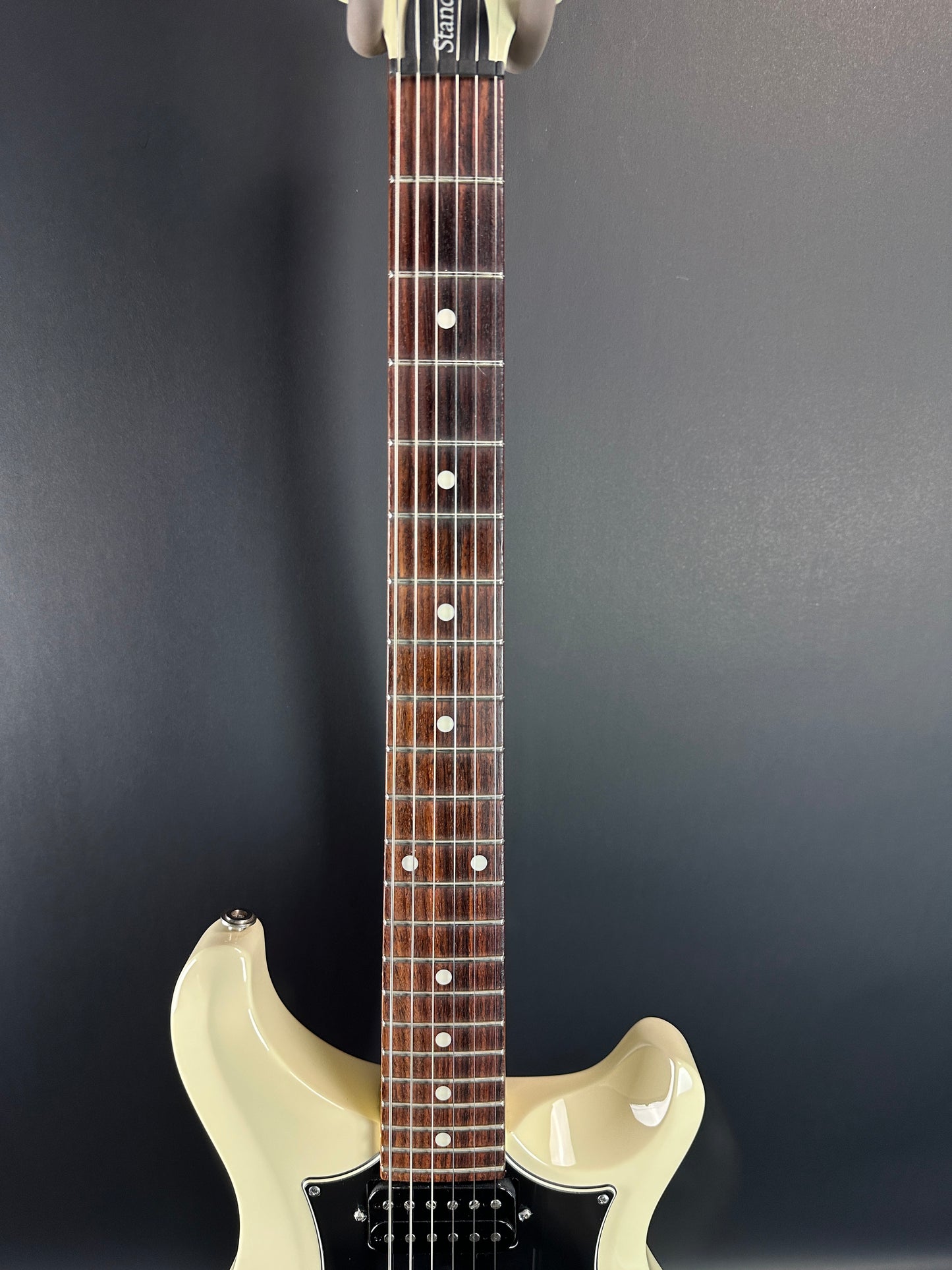 Fretboard of Used 2018 PRS S2 Standard 22 White.