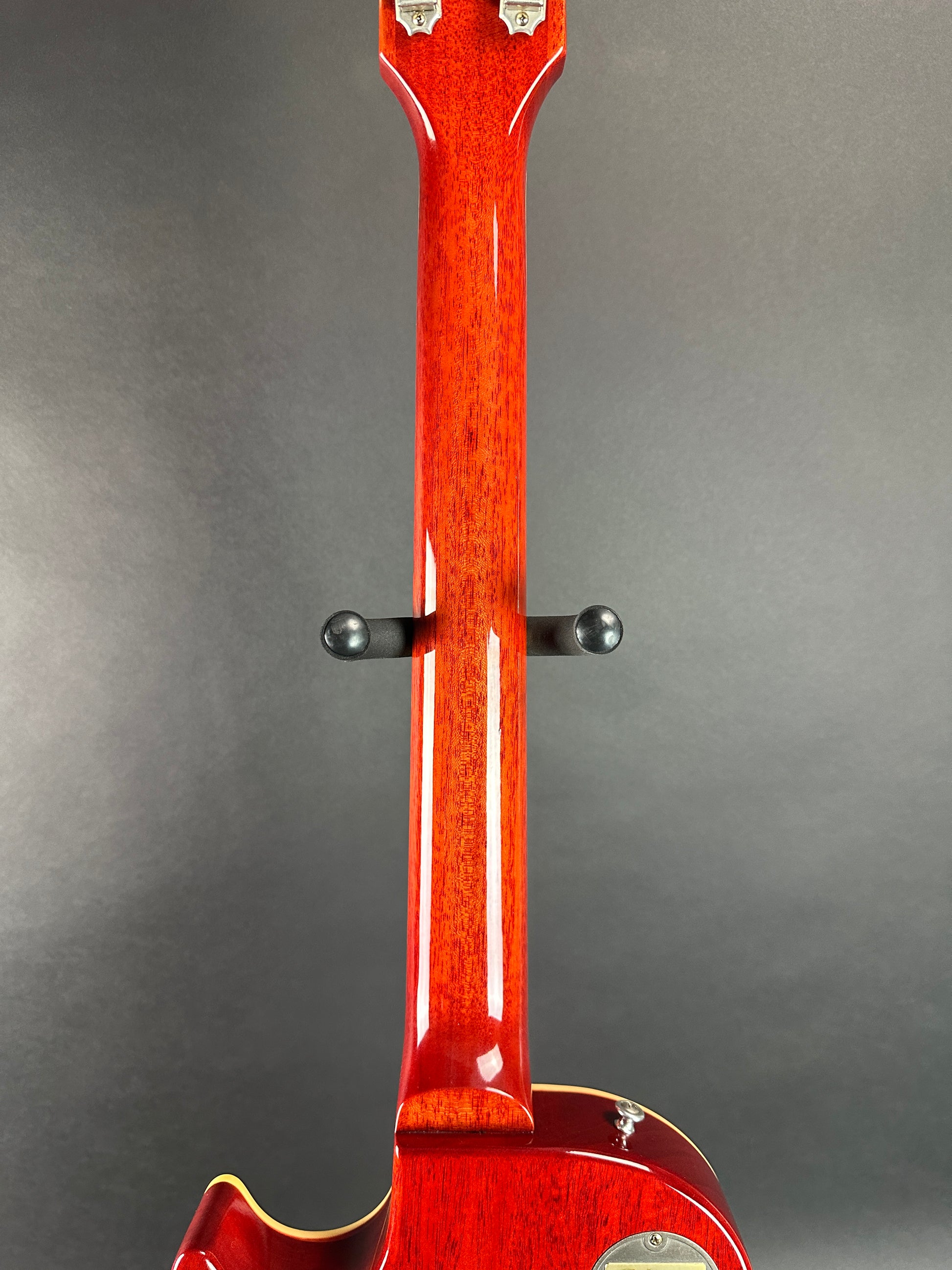 Back of neck of Used 2014 Custom Shop Gibson 1958 Les Paul Lemonburst VOS.