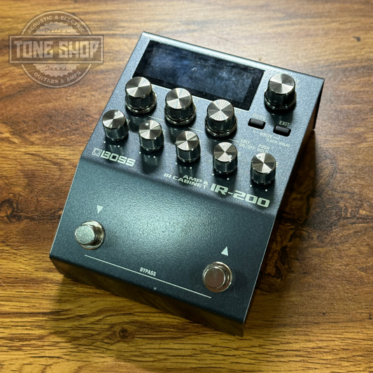 Top of Used Boss IR-200.