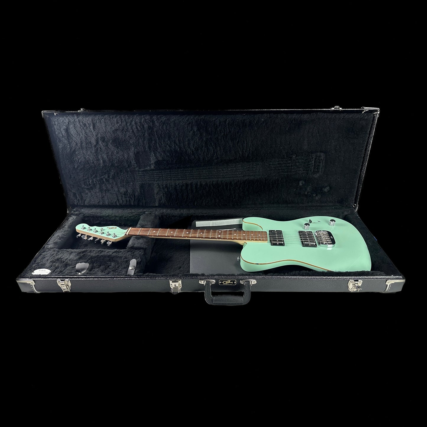 Used G&L ASAT HH Surf Green P90 in case.