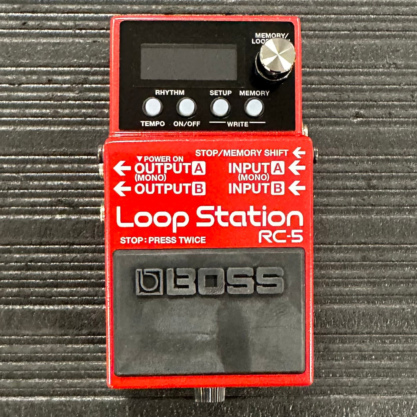 Top of Used Boss RC-5 LoopStation TSS4407