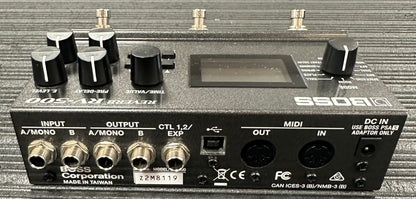 Back of Used Boss RV-500 Reverb Pedal TSS4053