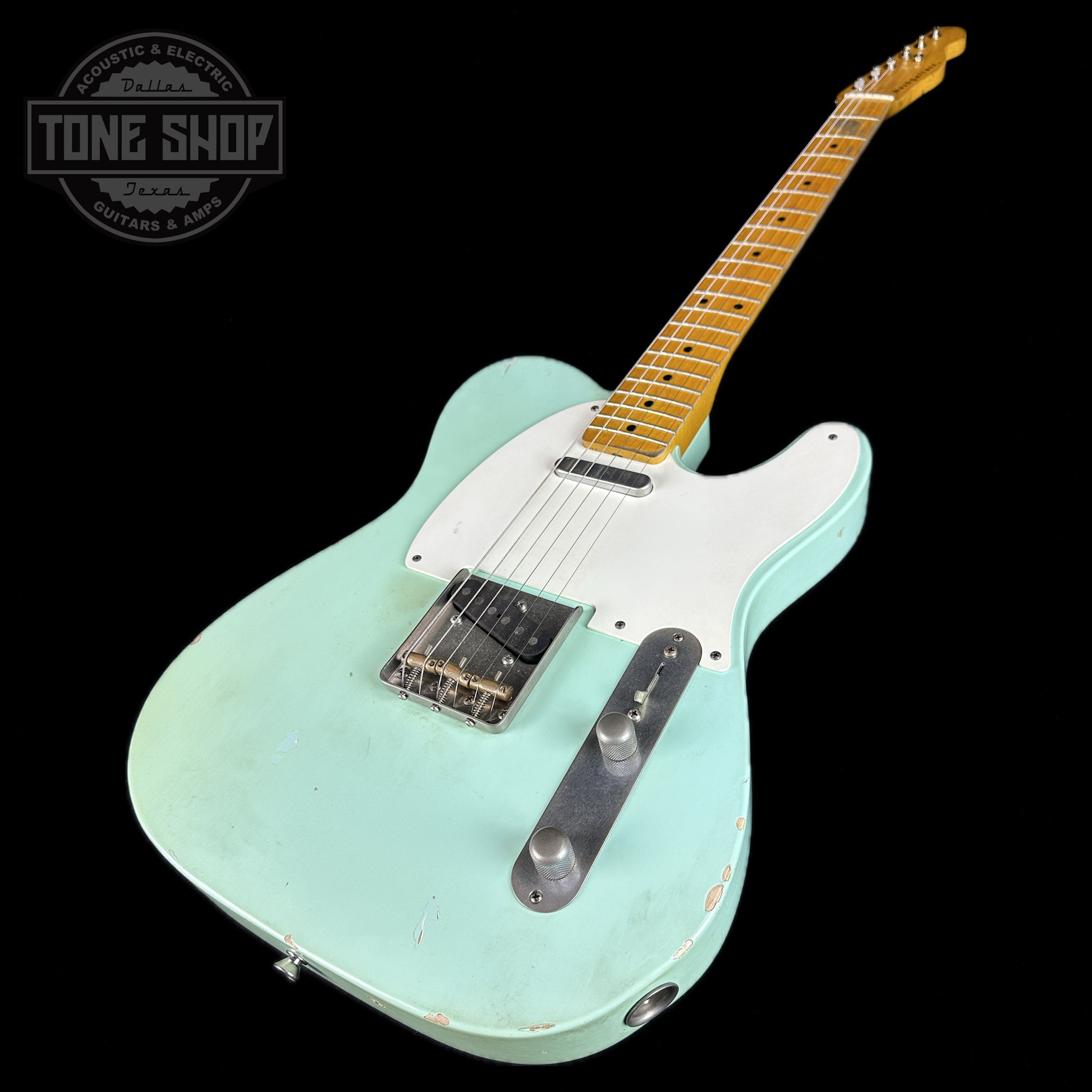 Front angle of Used Nash T-57 Surf Green.