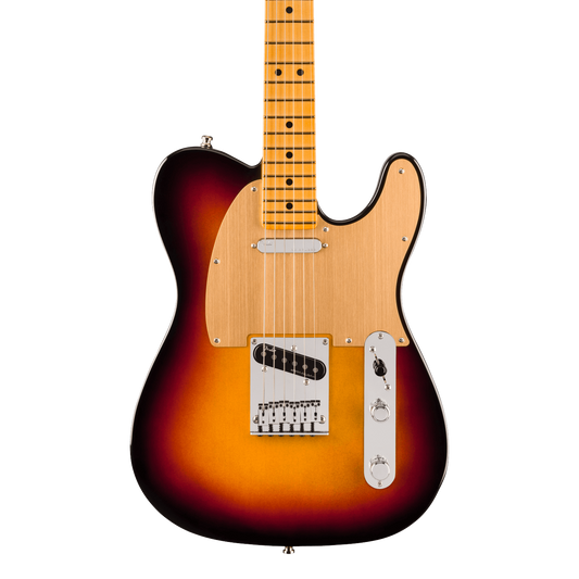 Front of Fender American Ultra II Telecaster Ultraburst Maple.