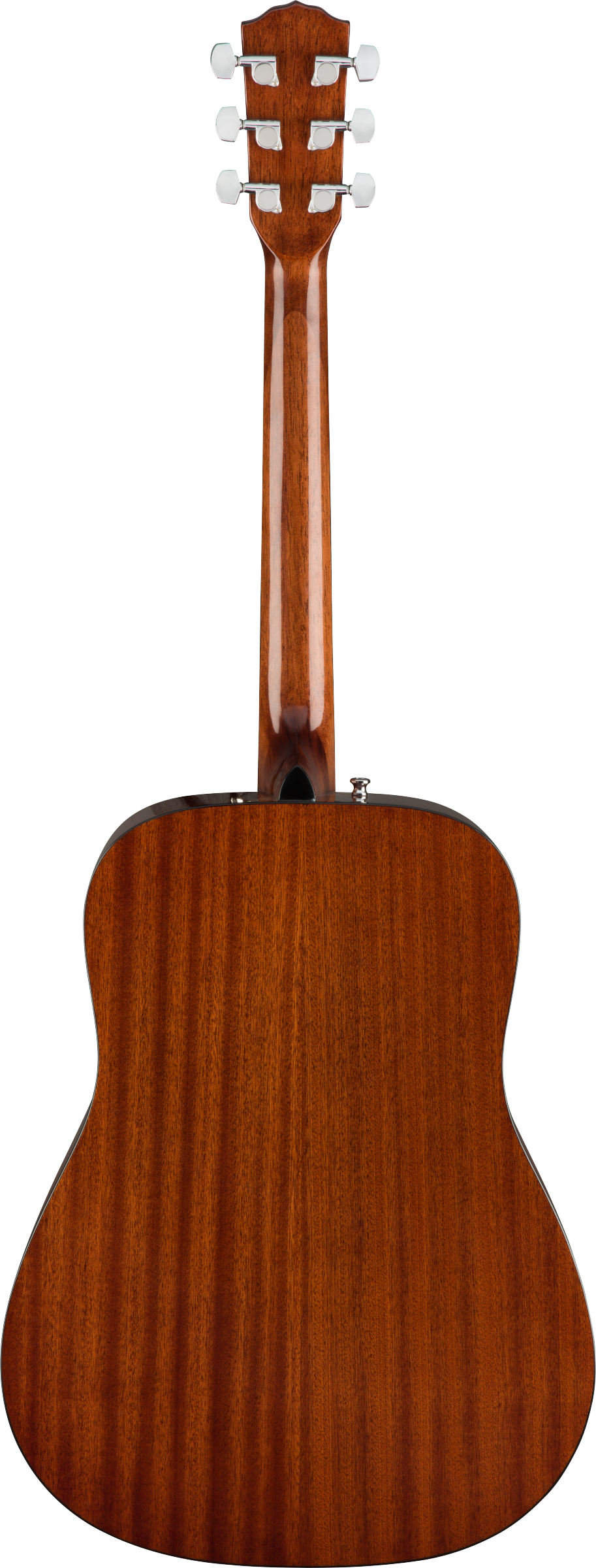 Back of Fender CD-60S Dreadnought Pack V2 Natural.