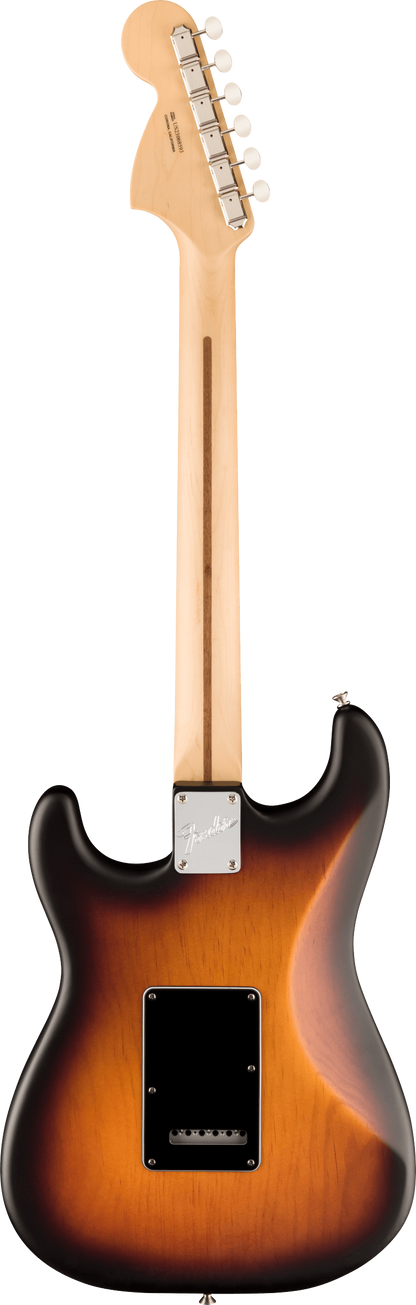 Back of Fender Limited Edition American Performer Pine Stratocaster MP 2-Color Sunburst.