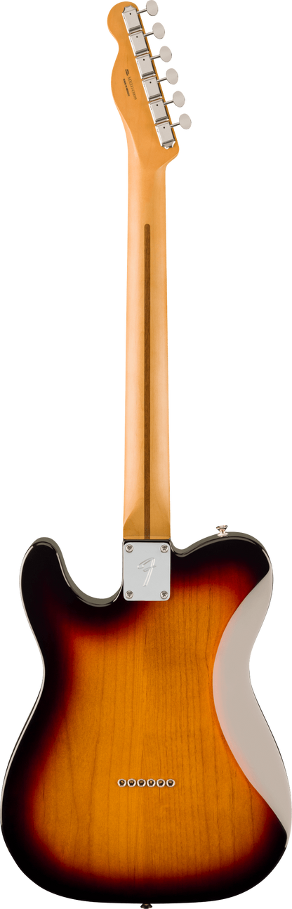 Back of Fender Player II Telecaster HH Maple Fingerboard 3-Color Sunburst.