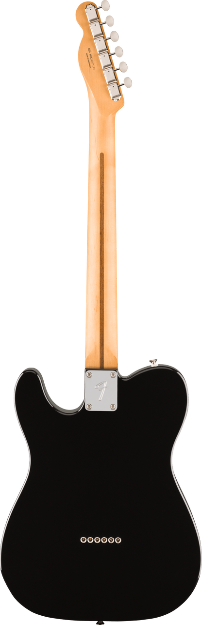 Back of Fender Player II Telecaster Maple Fingerboard Black.