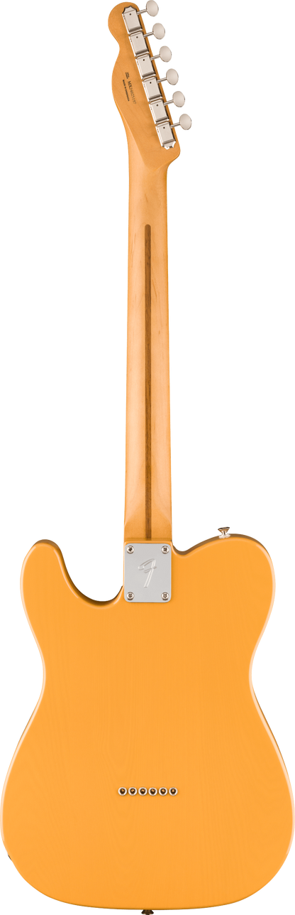 Back of Fender Player II Telecaster Maple Fingerboard Butterscotch Blonde.