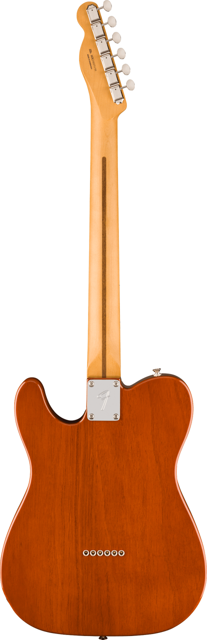 Back of Fender Player II Telecaster Maple Fingerboard Mocha.