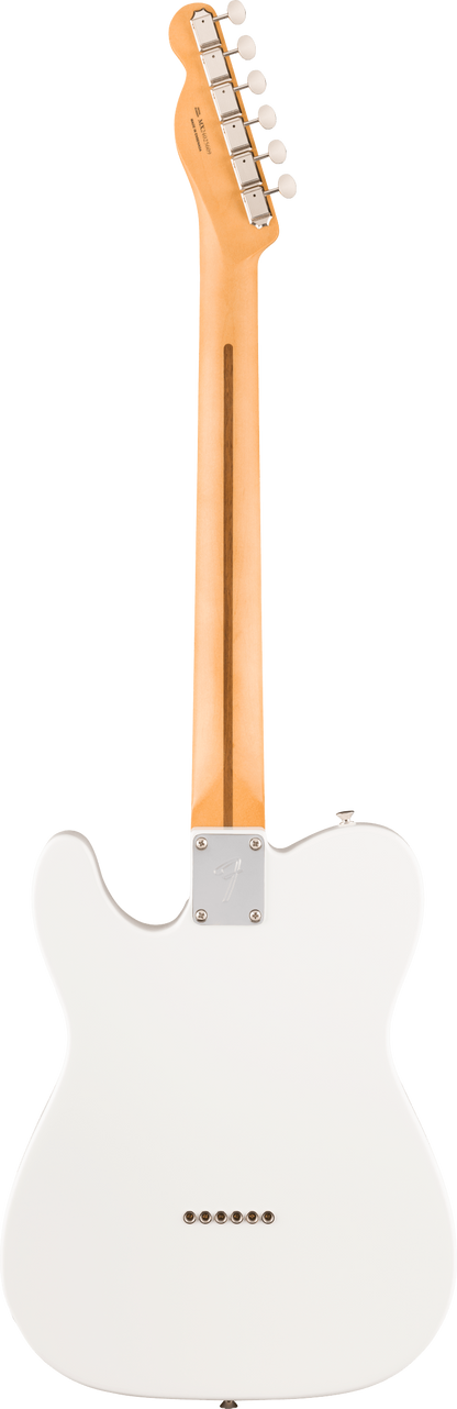 Back of Fender Player II Telecaster Rosewood Fingerboard Polar White.