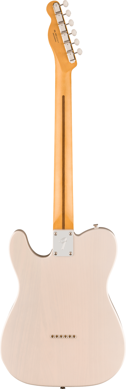 Back of Fender Player II Telecaster Rosewood Fingerboard White Blonde.